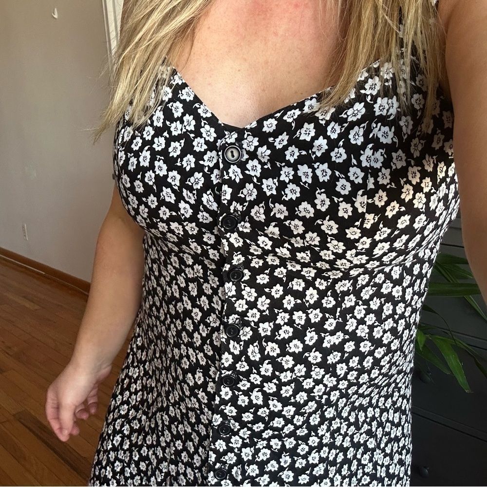 Vntg Moda Intl Victoria Secret sundress Sz 6/8 M (i4436)